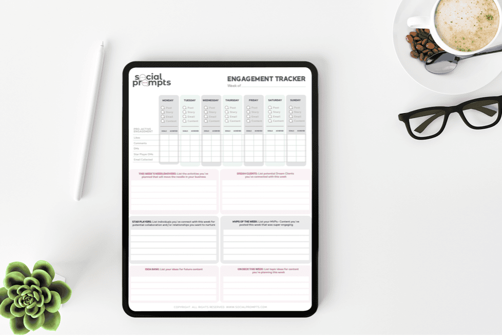 Social Prompts Engagement Tracker